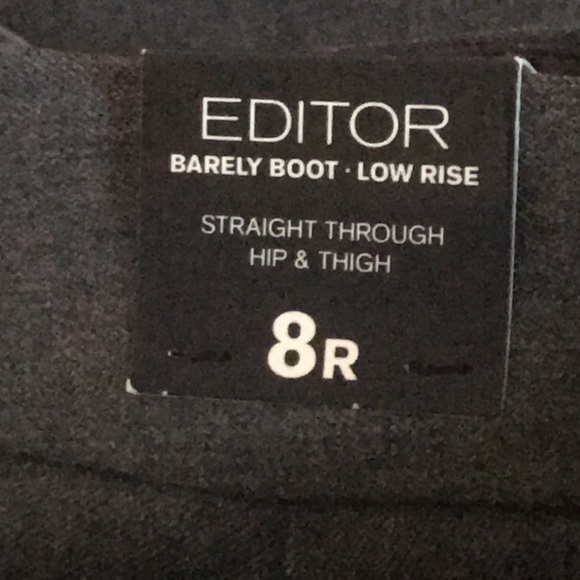 Express barely boot Low rise straight through hip and thigh office pant… - Picture 7 of 7